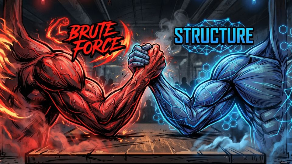 Brute Force vs Structure: The Coming Compute War in AI